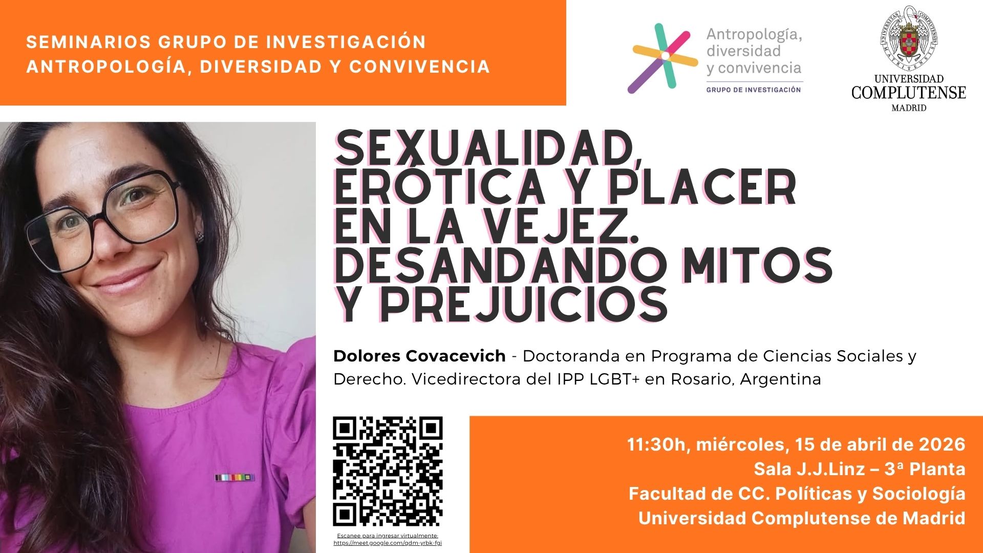 Sexualidad, erótica y placer en la vejez. Desandando mitos y prejuicios